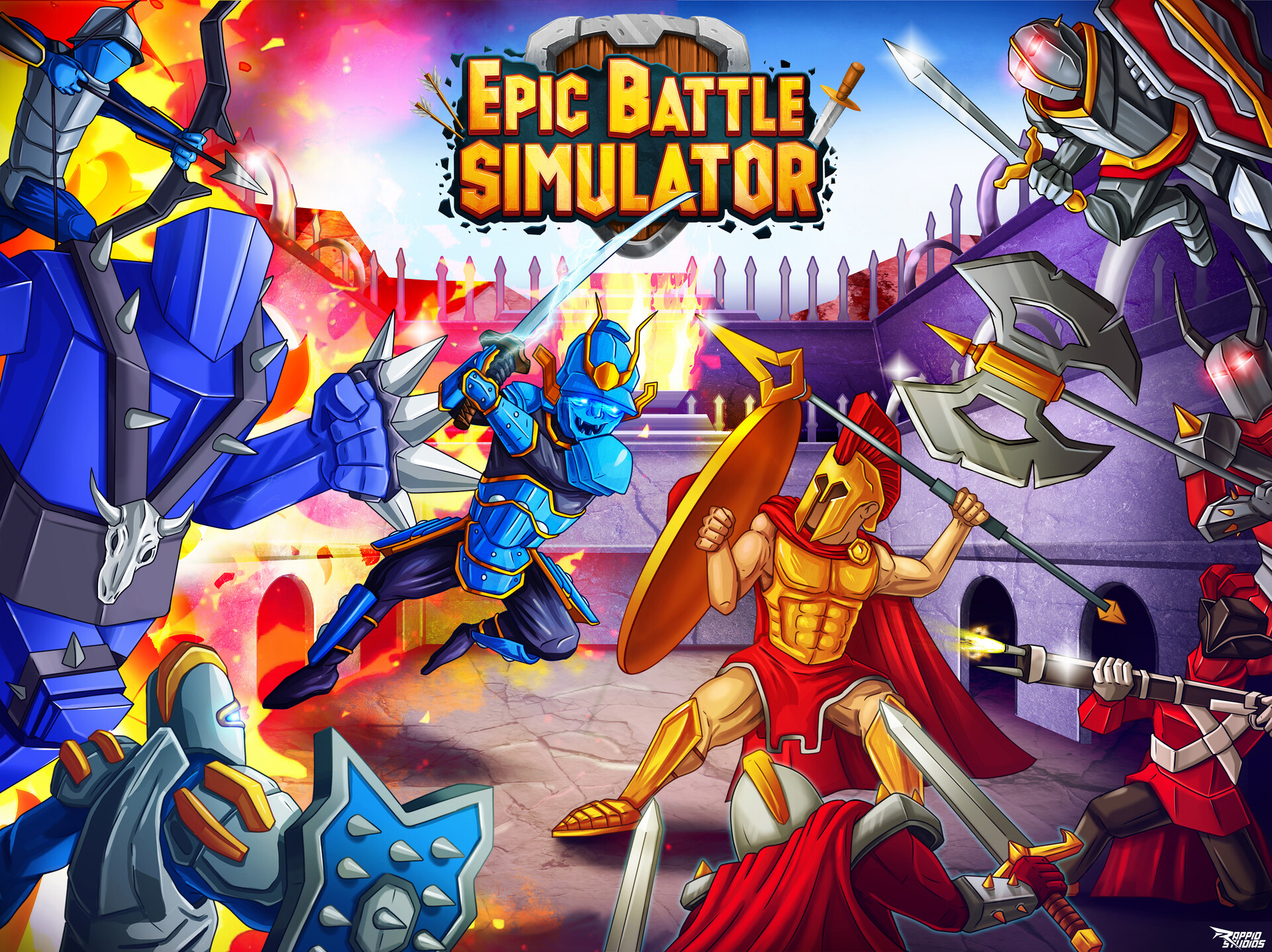 ultimate epic battle simulator download free mega